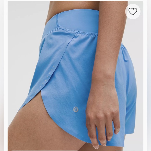 lululemon athletica Pants - Lululemon Shorts Women’s 14 Fast And Free High-Rise Classic-Fit Split Short 3"